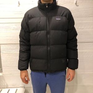 Patagonia Mens Silent Down Jacket Coat 